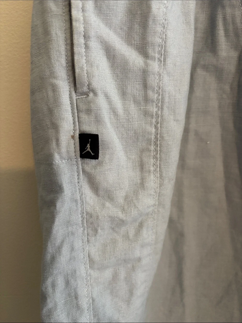 Light Gray Men's Drawstring Casual Shorts